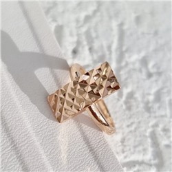 Кольцо 17 р коллекция Дубайское золото, покрытие позолота, арт.314.750-17