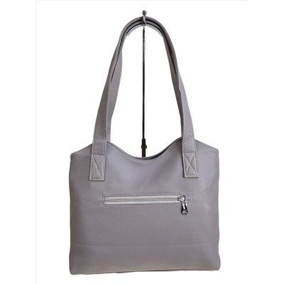 Женская сумка из искусственной кожи, цвет серый