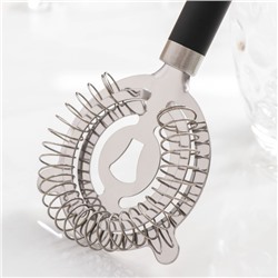 Стрейнер Доляна Venus, нержавеющая сталь, цвет чёрный