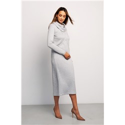 Платье свитер миди 391GRY