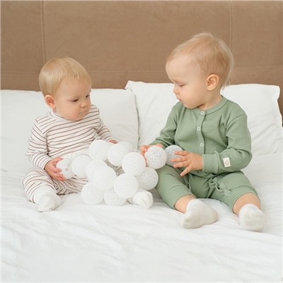 Комбинезон Крошка Я, BASIC LINE, рост 86-92 см, цвет зелёный