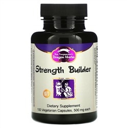 Dragon Herbs, Strength Builder, 500 mg, 100 Vegetarian Capsules