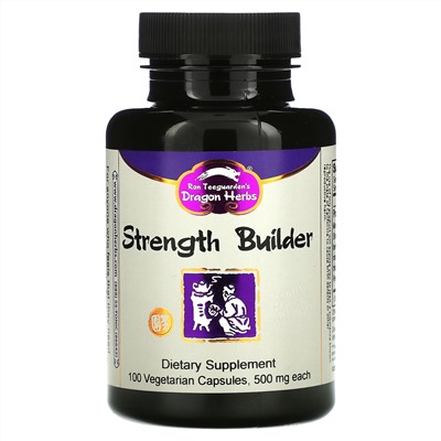 Dragon Herbs, Strength Builder, 500 mg, 100 Vegetarian Capsules