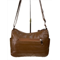 Женская сумка из искусственной кожи цвет рыжий