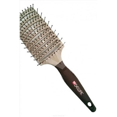 Dewal Щетка для волос продувная туннельная / Mokka BRM103, коричневый KRISTALLER, 1106431
