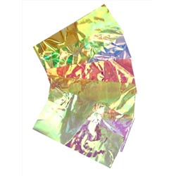 Planet Nails Фольга для дизайна ногтей с эффектом «Битое стекло» 23027, в ассортименте 8526