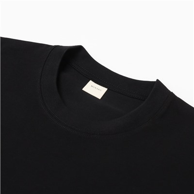 Футболка мужская MINAKU, чёрная, размер 42-44