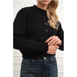 Женский вязаный кардиган на пуговицах Happyfox