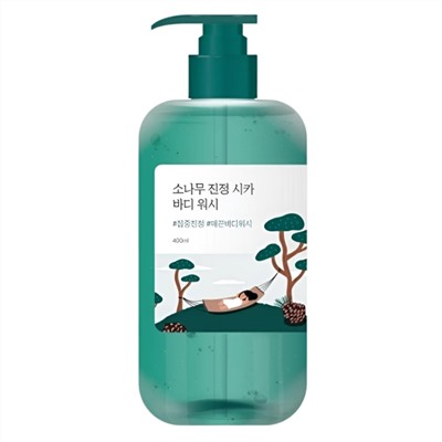 ROUND LAB Успокаивающий гель для душа с экстрактами сосны и центеллы / Pine Calming Cica Body Wash, 400 мл 25806