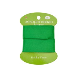 Лента декоративная АТЛАСНАЯ "ЗЕЛЕНАЯ" 3 м х 25 мм 2-616/03 Альт