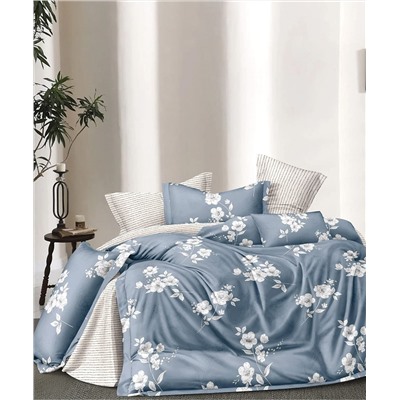 Постельное белье сатин элит на молнии - Леонора