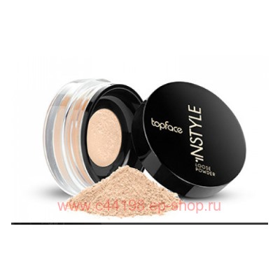 Topface Пудра рассыпчатая для лица Loose Powder тон 103 тёпло-бежевый 12гр PT255