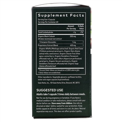 Gaia Herbs, Women's Balance, 60 Veggie Liquid Phyto-Caps
