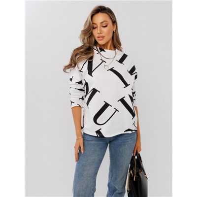 Лонгслив женский Ло-01 (белый)