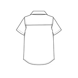 Сорочка текстильная для мальчиков (regular fit)