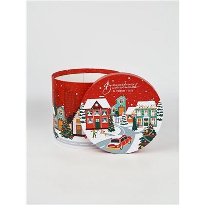 Набор подарочных коробок 5 в 1 «Новый год 2026», щелкунчик, лошадка качалка, 13×14– 19.5×22 см