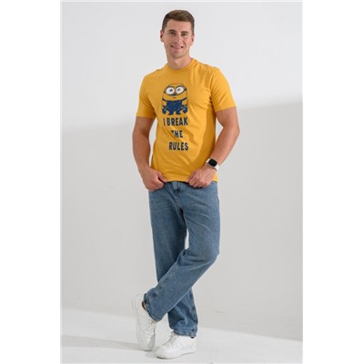 8567 футболка унисекс (Желтый_миньон)