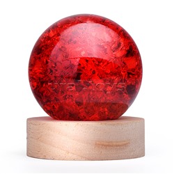 Светильник "Хрустальный шар" (в ассортименте) в коробке