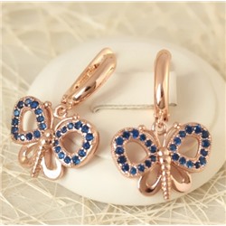 Серьги позолота H01-10150