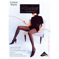 Колготки теплые, Filodoro classic, Cotton Warm