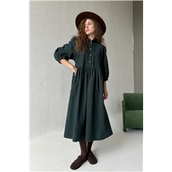 Платье  SEPTEMBER104/02/Темно-зеленый