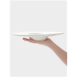 Тарелка для пасты Hanna Knövell, 250 мл, d=30 см, фарфор, белая