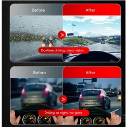 Губка для автостекол с жидкостью антидождь и удаления масляной пленки с лобового стекла