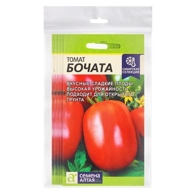 Набор семян Томат "Бочата", среднеранний, цп, 5 шт.