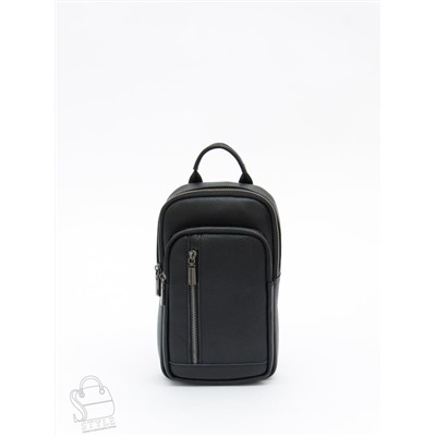 Рюкзак мужской кожаный 1101H black Heanbag