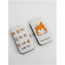 Набор маникюрный CORGI, 7 предметов, PVC-чехол, разноцветный