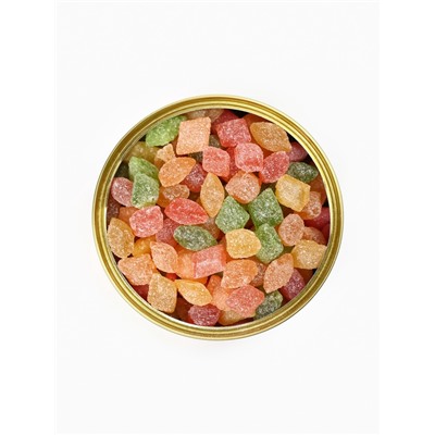 Леденцы монпансье в консервной банке «С Новым годом», Чебурашка