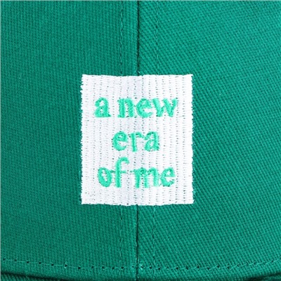 Кепка A new era of me, зелёная, р-р 56