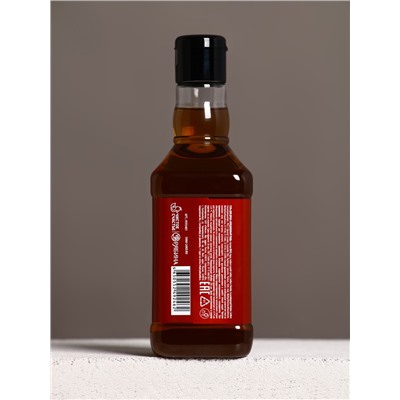 Гель для душа во флаконе виски, 250 мл, аромат терпкого парфюма, Чистое счастье