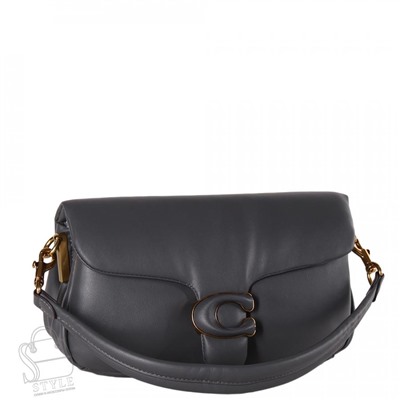 Сумка женская кожаная 86215 d.gray Polina&Eiterou/30(дефект)