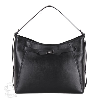 Сумка женская кожаная 2072VG black Vitelli Grassi