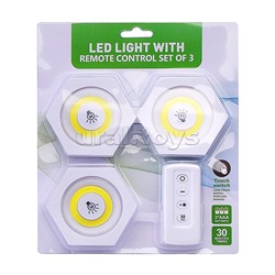 Ночник "Круглый свет" на листе