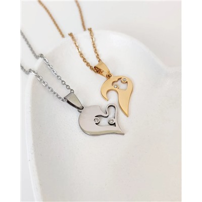 Подвеска парная «Сердце»