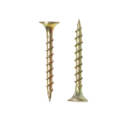 Саморез по дереву 3.5×32 мм, крупная резьба, желтый цинк, в упаковке 15 кг .