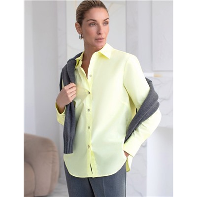 Блузка из премиального хлопкового поплина