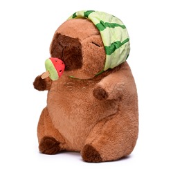 Мягкая игрушка "Капибара" с арбузиком