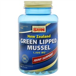 Health From The Sun, Новозеландская зеленая мидия, 1500 мг, 90 капсул (Discontinued Item)