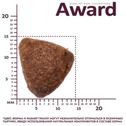 Сухой корм AWARD PFB HYPO для взрослых собак всех пород с белой рыбой с добавлением брокколи, сельдерея и семян льна