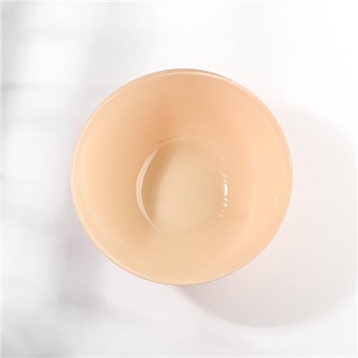 Салатник «Айвори. Кораллы», d=15 см, стекло, бежевый