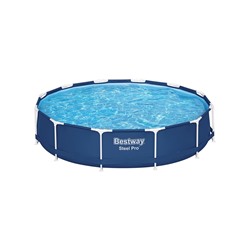 УЦЕНКА Бассейн каркасный Steel Pro, 366×76 см, круглый, 56706 Bestway