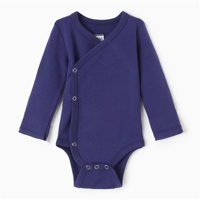 Боди детское MINAKU, рост 68-74 см, тёмно-синее