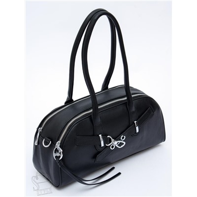 Сумка женская кожаная 9198SP black Velina Fabbaino-Safenta в Новосибирске