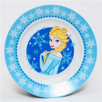 УЦЕНКА Набор посуды Winter Magic, кружка, тарелка, салатник, Холодное сердце