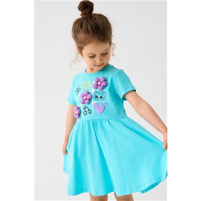 Платье трикотажное для девочек PLAYTODAY, 1243952