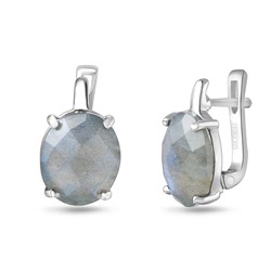 Серьги, лабрадорит, Полина