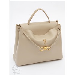 Сумка женская кожаная 6046PE cappuccino Polina&Eiterou /50